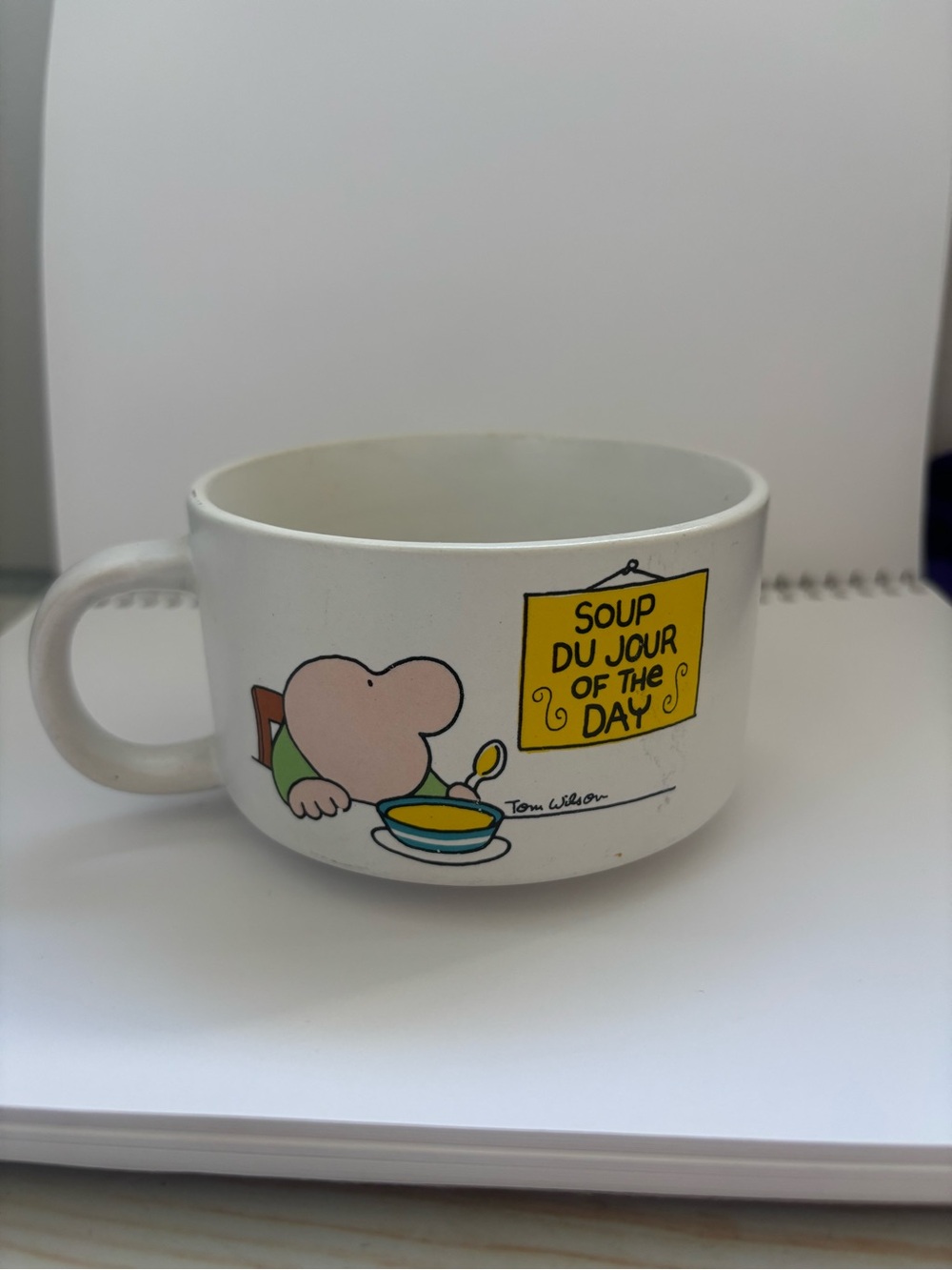 Vintage 1980 ziggy Soup Du Jour"-soup mug